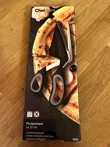 Forbici per pizza acciaio - forbici, pizza,