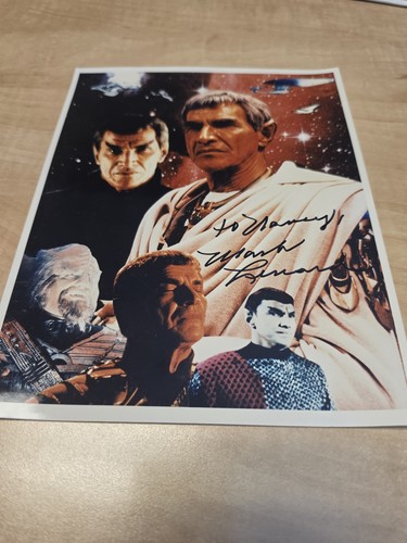 Autografo star trek tos - tos, mark