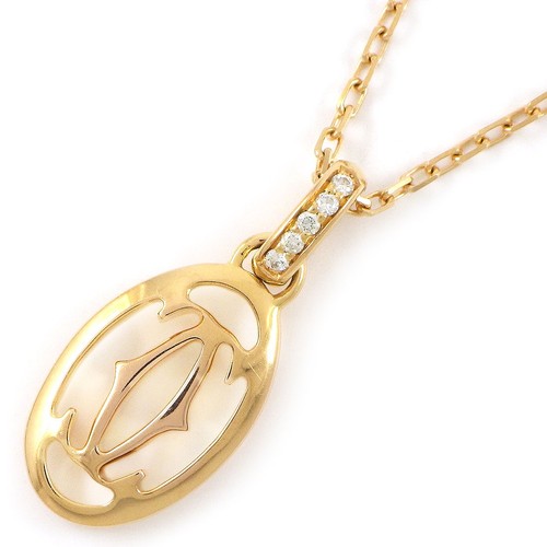 Collana cartier logo doppio - doppio, c