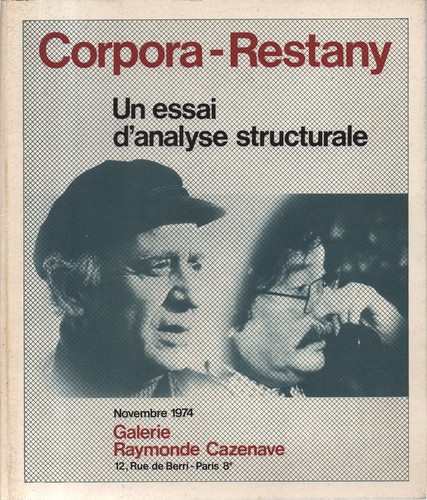 Corpora restany un essai - corpora, restany.