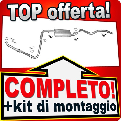 Scarico completo per nissan - per,