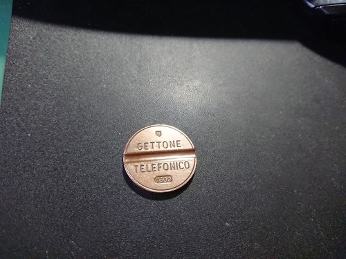 Gettone telefonico 7609 raro - gettone,