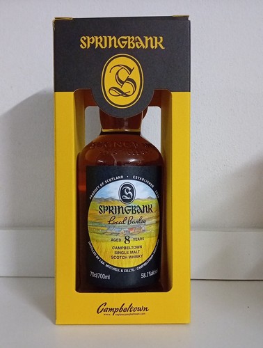 Springbank local barley o - barley, y.o