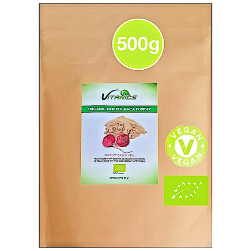 Maca rossa peruviana cruda - maca,