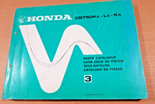 CATALOGO RICAMBI HONDA CB 750