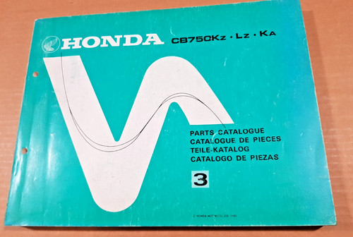 Catalogo ricambi honda 750 - honda, cb