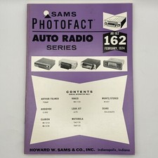 Sams Photofact Auto Radio