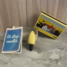 Gommina mulino bianco Lampadina Gialla SORPRESINA scatolina  Allegri Cancellini