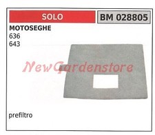 Prefiltro aria SOLO per