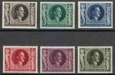 Germania 1943 MNH Mi 844-849