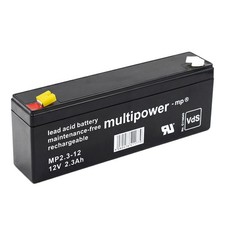Multipower mp2 12v 2 - 12v, 2,3ah