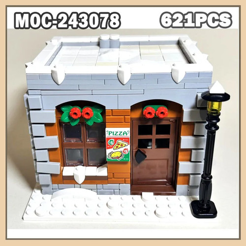 Moc 243078 pizzeria invernale - pizzeria,