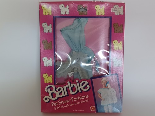 Barbie superstar pet - barbie, 1988