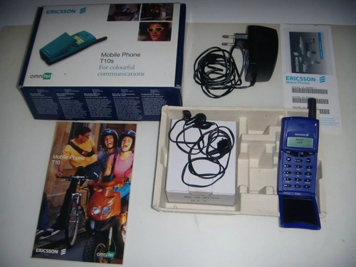 Ericsson t10s juicy blue - juicy, 1999