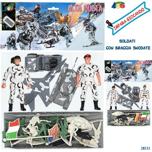 Busta soldatini forze italiane - soldatini,