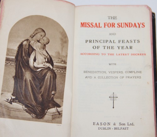 Missal for sundays 1951 roman - for,