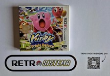 Nintendo 3DS Kirby Triple Deluxe PAL italiano completo buone condizioni