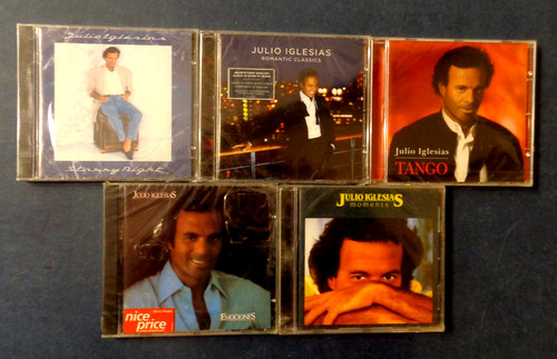 Julio iglesias 5 cd - julio,