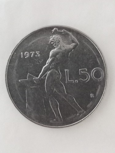 Lire 1973 errore doppia - lire,