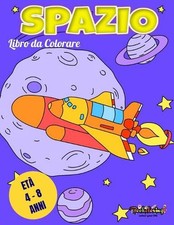 Libro da colorare: Spazio