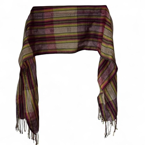 Sciarpa donna verde rosa - donna,
