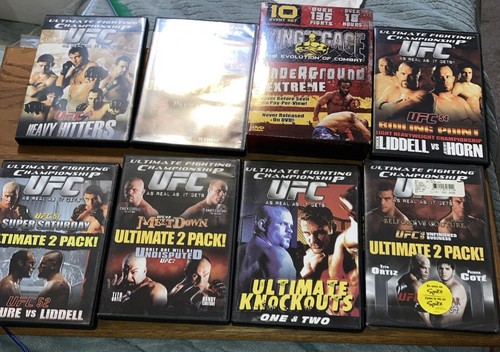 Ufc dvd lot ultimate - lot, 8