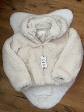 Cappotto Teddy Zara Bianco