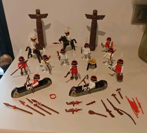 Lot figurines indiens - lot,
