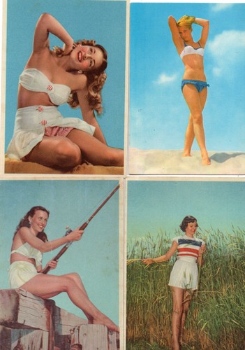 Lotto cartoline vintage - 4,