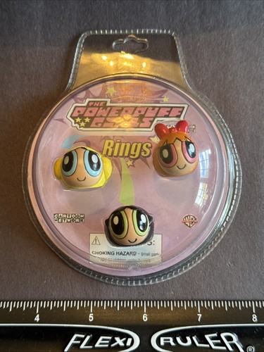 Powerpuff girls rings set - rings, 1999