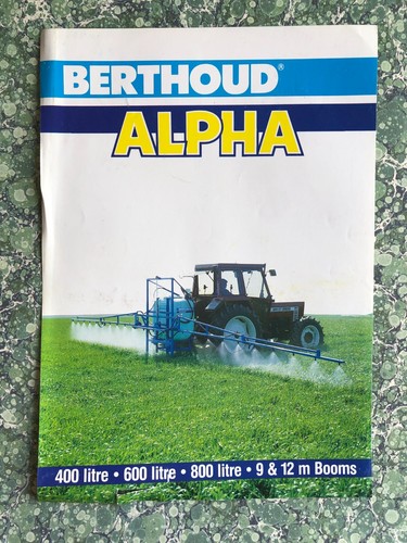 Berthoud alpha spruzzatore - alpha,