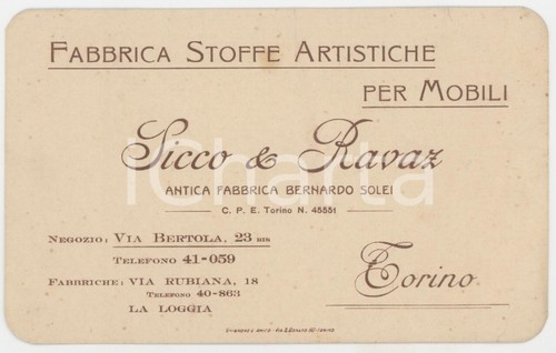 1920 torino via bertola 23 - bertola,