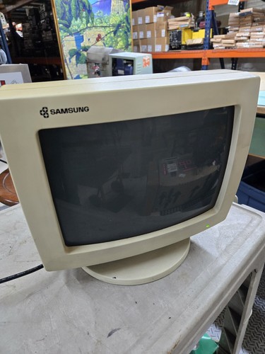 Vintage samsung monitor - vintage,