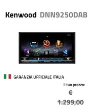 AUTORADIO doppio 2 din KENWOOD DNN 9250 DAB (leggi bene)