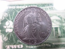 Vatican City 2 Lire 1942 Unc