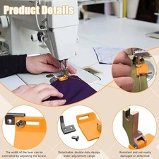 2 pezzi di piedino orlatore