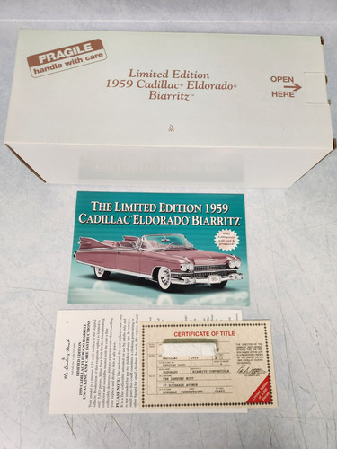 Danbury mint 1959 - mint,