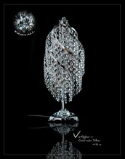 Lampada Da Tavolo In Cristallo