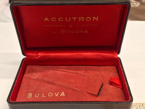 Bulova accutron scatola - bulova,