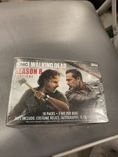 Topps AMC The Walking Dead 2018 stagione 8 ENORME scatola blaster sigillata in fabbrica - HIT 