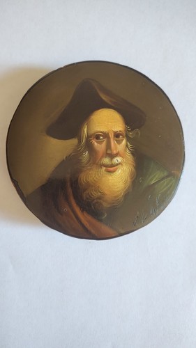 Antica tabacchiera legno - antica,