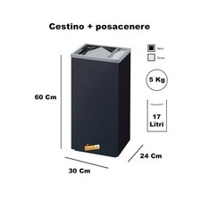 Cestino rettangolare - cestino,