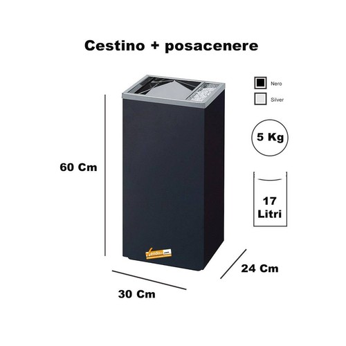 Cestino rettangolare - cestino,
