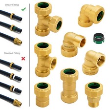 Raccordo per tubo in PE