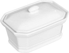 Terrina in Ceramica Bianca Con