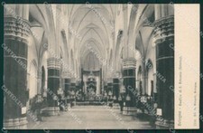 Bologna Città Basilica San Petronio PIEGHINA cartolina XB2595