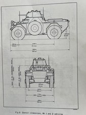 Daimler Scout Car Ferret Manual Ex WD BROCHURE Handbook Instruction SPARE PARTS