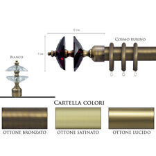 Scorritenda Bastoni Per Tenda Corda Strappo Ottone Terminale COSMO Vami