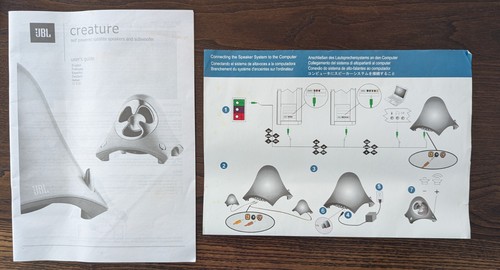 Jbl creature speaker manuale - speaker,