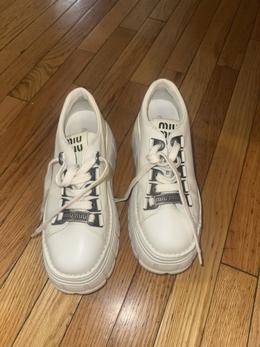 Sneakers miu - miu, stringate